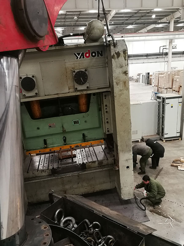 大型沖床拆裝,重型設備安裝